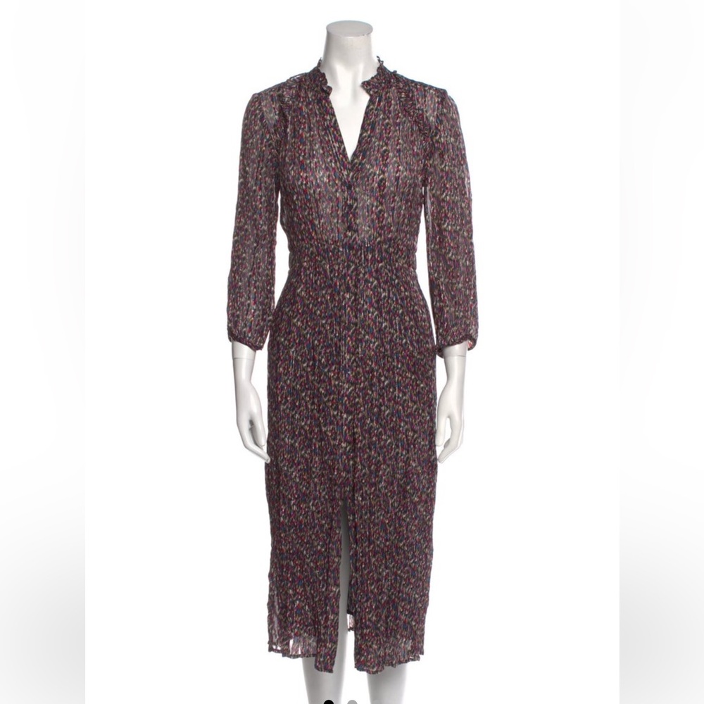 ba&sh Multicolor Midi Dress